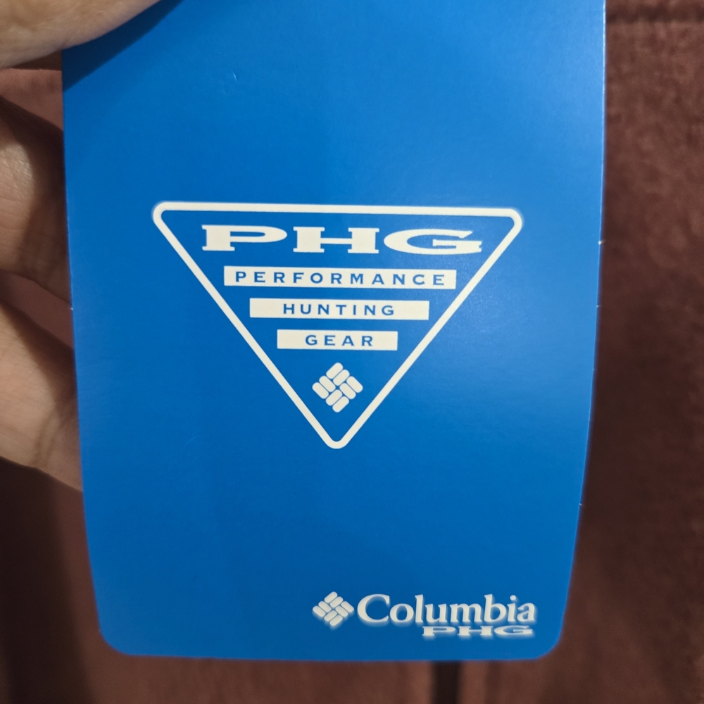 Columbia Jacket Fleece Like Shell Performance Hunting Wine Men Size M Full Zip - Picture 5 of 16